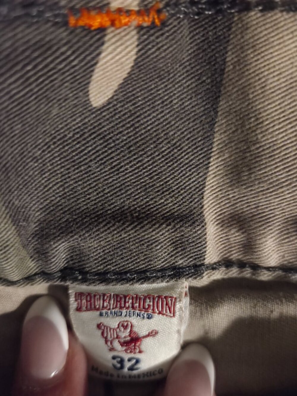 Mens true religion jeans camo size 32 - Picture 6 of 7